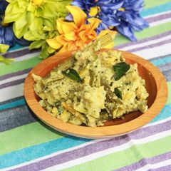 A picture of Kerala Style Jackfruit & Vegetables in Spiced Coconut Sauce.