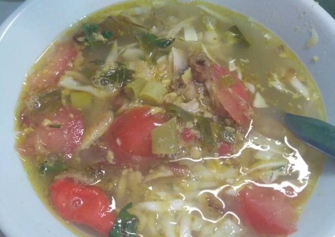 Soto Ayam tanpa Koya