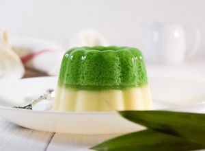 Foto resep Puding Lumut Pandan Mentega