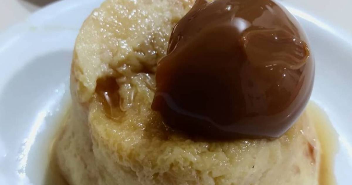 Budín de pan en microondas Receta de recetas_de_corazon Cookpad
