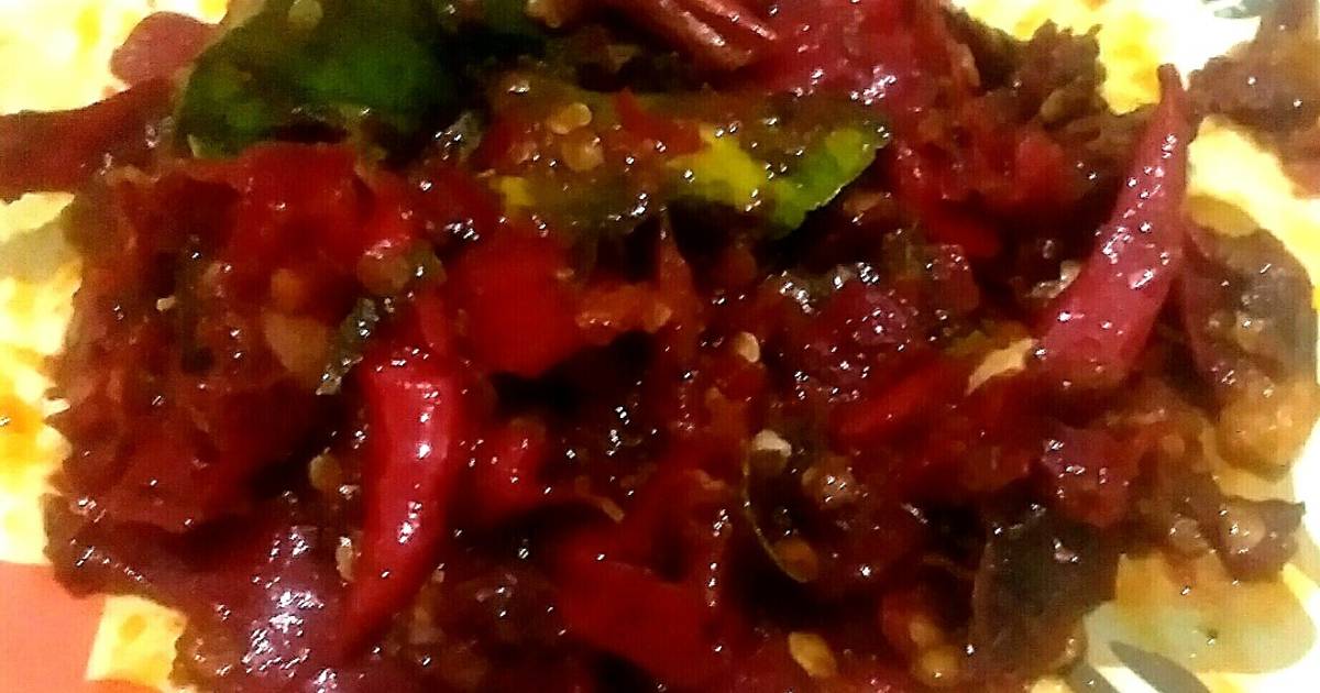 Resep Sambal Padang Oleh Apple Cookpad