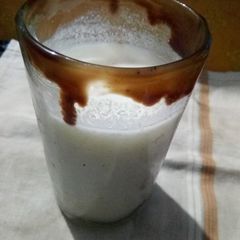 A picture of Chocolate lassi.