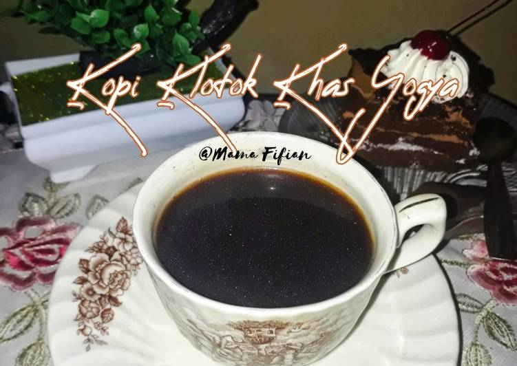 Kopi Klotok Khas Yogya