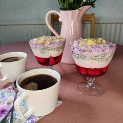 A picture of Keto Trifle - Mixed Berries.