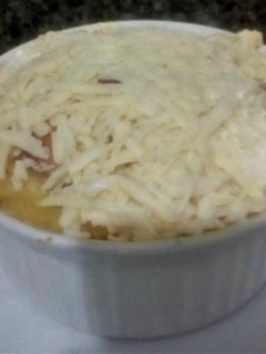 Una foto de Risotto de Pollo🍗, Champiñones y Queso🧀