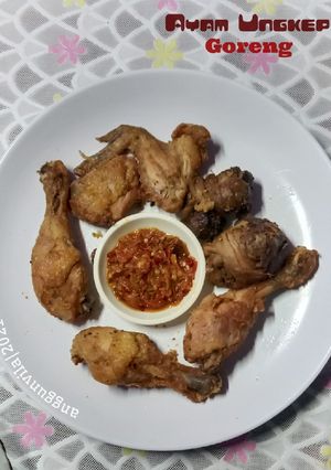 Foto resep Ayam Ungkep Goreng