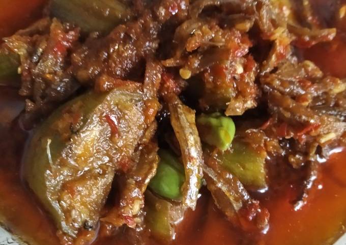 Resep Balado Terong Teri, Bisa Manjain Lidah