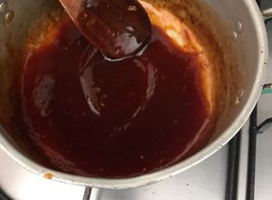 Una foto de Mi salsa a la bbq