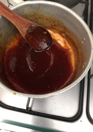 Una foto de Mi salsa a la bbq