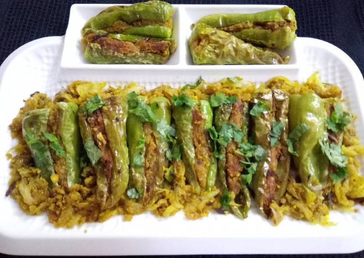 Soya stuffed Mirchi