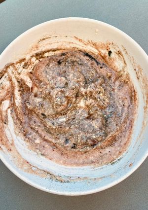 Una foto de Mousse de chirimoya (u otra fruta)