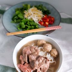 A picture of Beef Pho.