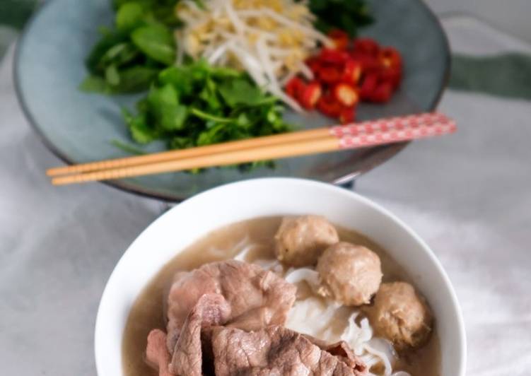 Recipe of Super Quick Beef Pho