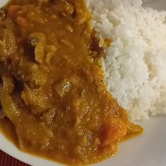 A picture of Homemade Japanese curry.