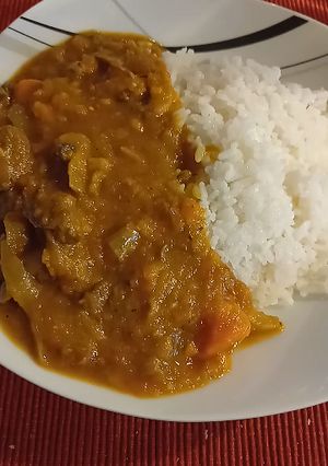 A picture of Homemade Japanese curry.