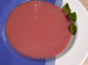 Fahéjas Tejszínes Szilvakrémleves💜🍑 recept fotója