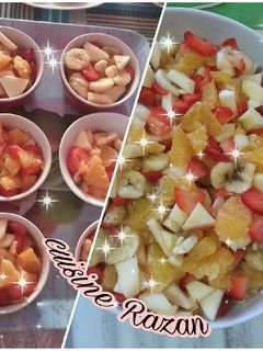 صورة لوصفة سلاطة فواكه