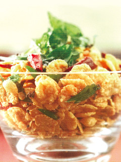 【家樂福廚房】沖調飲品創意食譜》豆豆蜂蜜脆片小點心 的食譜成品照片