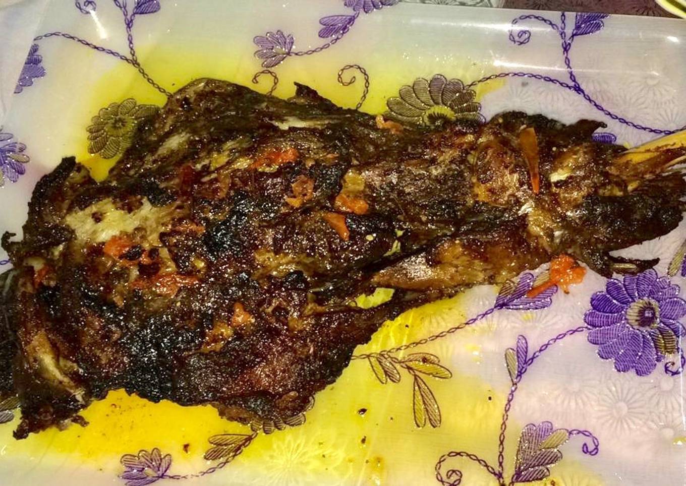 Mutton leg roast