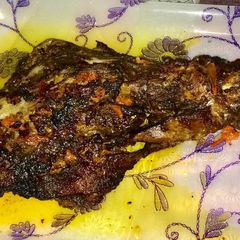 A picture of Mutton leg roast.