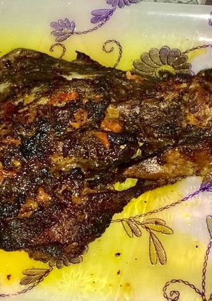 A picture of Mutton leg roast.