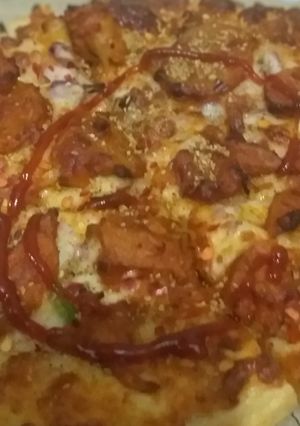 A picture of Chaap pizza.