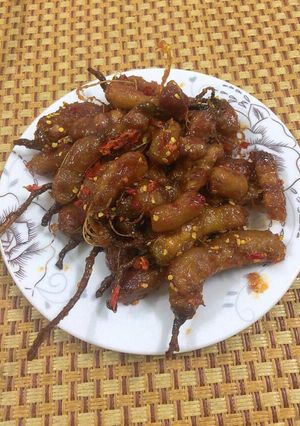 Hình của món Mứt me.