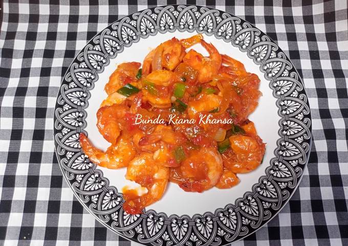 Cara Gampang Menyiapkan Udang saus padang yang Sempurna