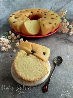 Foto resep 49.1~ Bolu Sukun *gluten-free