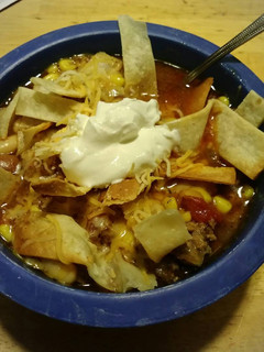 A picture of Taco Soup.