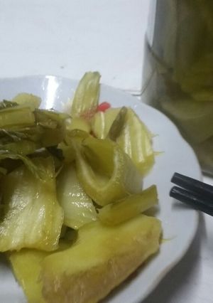 Hình của món Cải muối chua.
