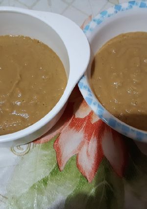 Foto resep Puree hati ayam mix (MPASI 6+)