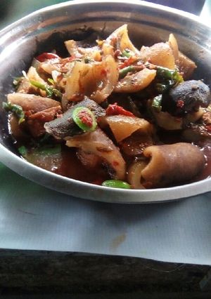 Foto resep Tumis kikil pake pete