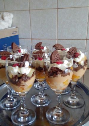 Una foto de Trifle frutal#DiaDelAmorYLaAmistad
