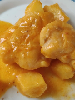 Una foto de Cocochas de rape en salsa