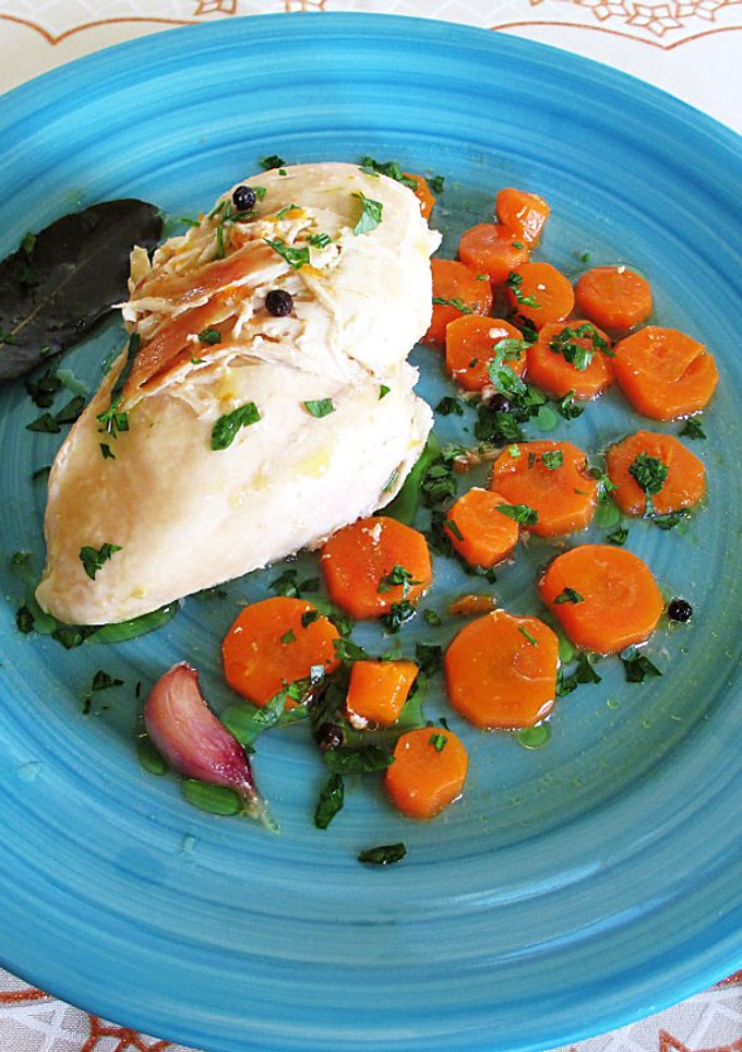 Una foto de Pechuga de pollo con zanahoria diet