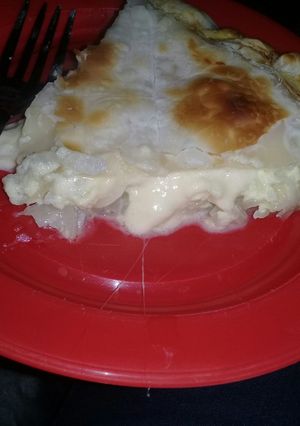Una foto de Tarta de cebolla