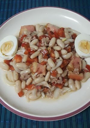 Foto principal de Ensalada de alubias en conserva