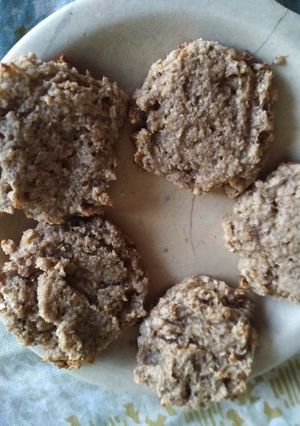Una foto de Galletitas de avena y banana