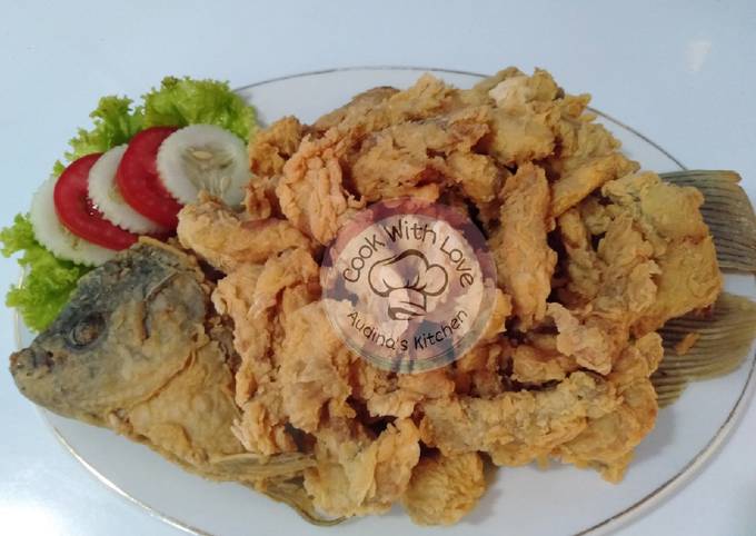 Bagaimana Menyiapkan 3. Gurameh Fillet crispy yang Lezat Sekali