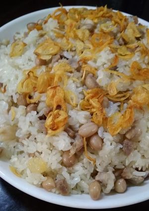 Hình của món Xôi mặn đậu phộng.