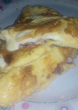 Una foto de Omelette