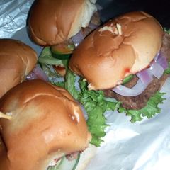 A picture of Beef burger.