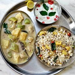 A picture of An Authentic Farali Platter.