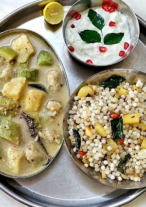 A picture of An Authentic Farali Platter.