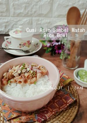 Foto resep Cumi Asin Sambel Matah