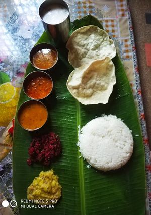A picture of South special meals.