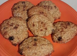 Una foto de Galletas de avena y banana súper fáciles y ricas