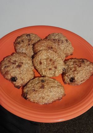 Una foto de Galletas de avena y banana súper fáciles y ricas