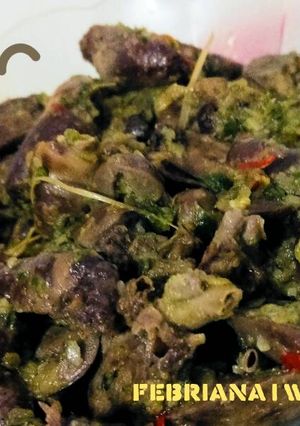 Foto resep Tumis Jantung Ayam sambal Ijo
